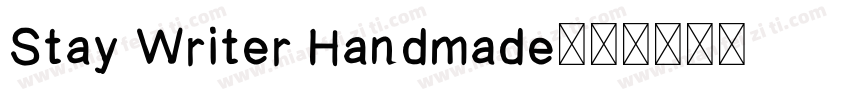 Stay Writer Handmade字体转换